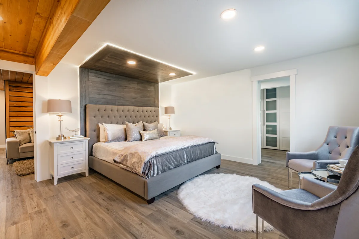 Basement bedroom finishing in Lincoln, NE by DG Decks & Carpentry