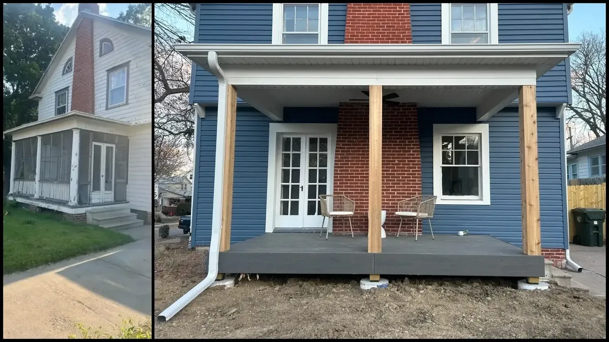 Custom shed build in Lincoln, NE