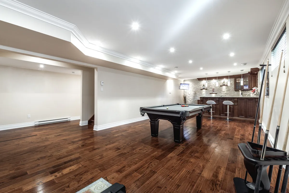Basement wet bar installation in Lincoln, NE by DG Decks & Carpentry